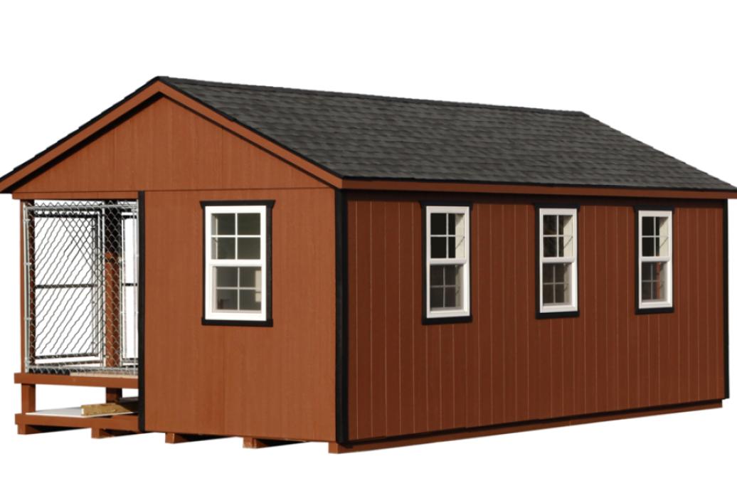 12' x 22' Kennel Lancaster County Barns